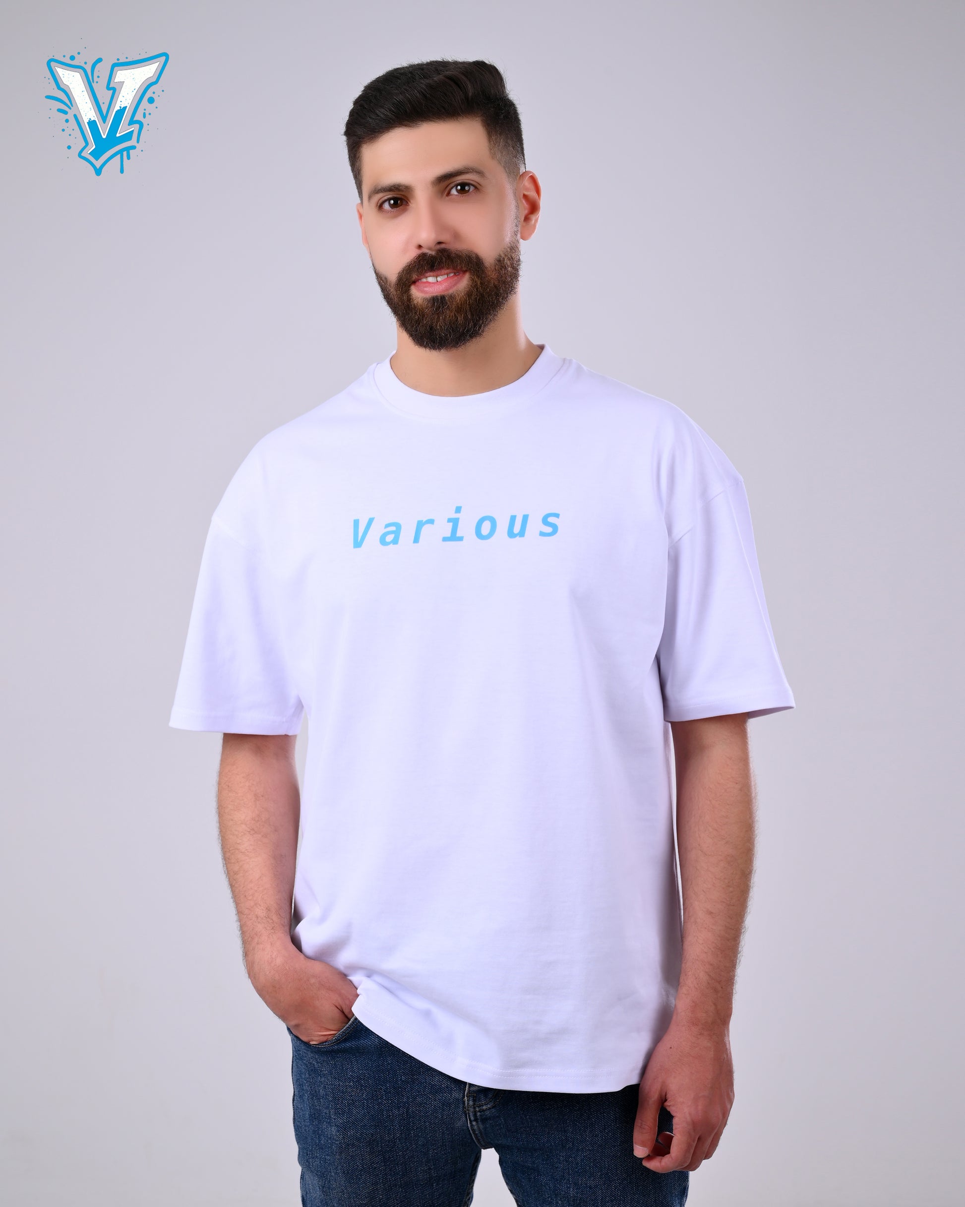 White Cotton T-Shirt for Men – Soft & Light